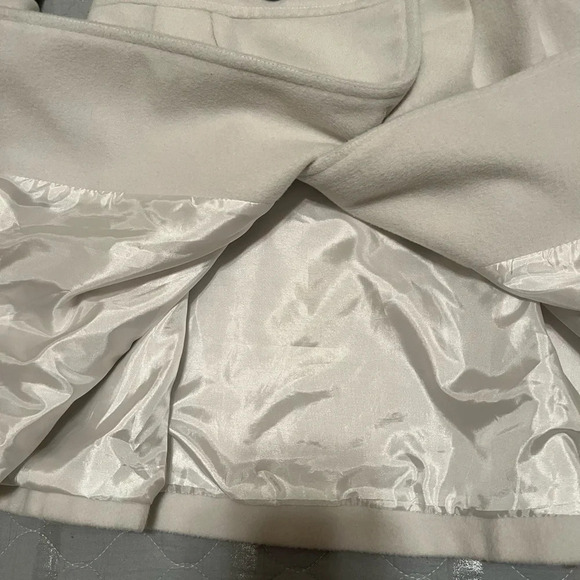 LEE YOUNG~VINTAGE~COAT~CREAM~S - Picture 3 of 7